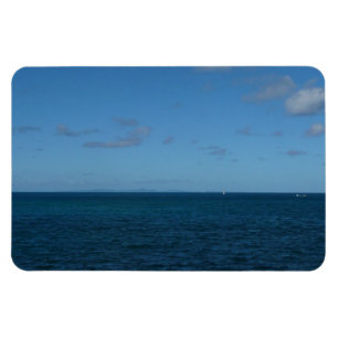 St. Lucia Horizon Blauer Ozean Magnet