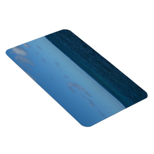 St. Lucia Horizon Blauer Ozean Magnet (Rechte Seite)