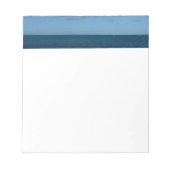 St. Lucia Horizon Blauer Ozean Notizblock (Vorderseite)