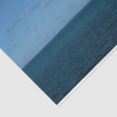 St. Lucia Horizon Blauer Ozean Seidenpapier (Ausschnitt)