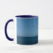 St. Lucia Horizon Blauer Ozean Tasse (Links)