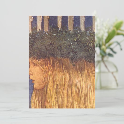 St Lucia John Bauer Einladung (Stehend Vorderseite)