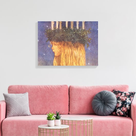 St Lucia John Bauer Leinwanddruck (Insitu (Wohnzimmer))