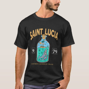 St. Lucia Karibik T-Shirt