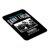 St. Lucia Magnet (Rechte Seite)