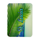 St. Lucia Magnet (Vertikal)