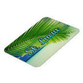 St. Lucia Magnet (Linke Seite)