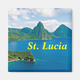 st. Lucia-Magnet Magnet