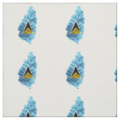 St Lucia Map Stoff (Muster)