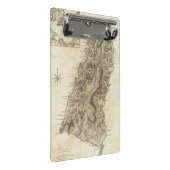 St Lucia Mini Klemmbrett (Schrägansicht)