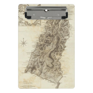 St Lucia Mini Klemmbrett