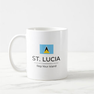 St. Lucia Minimalist | Täglicher Stolz Kaffeetasse