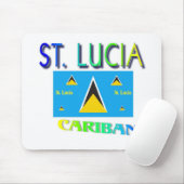 St. Lucia Mousepad (Mit Mouse)