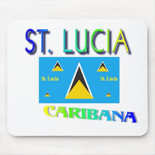 St. Lucia Mousepad (Vorne)