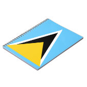 St Lucia Notizblock (Linke Seite)