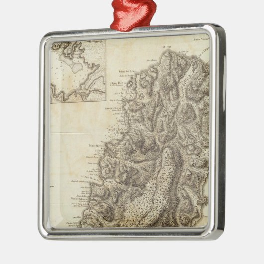 St Lucia Ornament Aus Metall (Links)