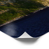 St Lucia Pitons Poster (Ecke)