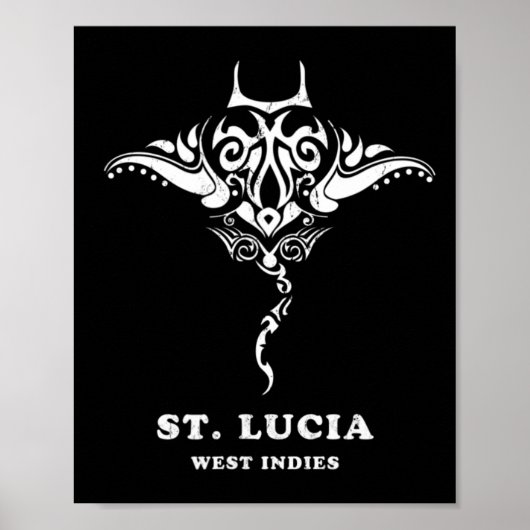 St. Lucia Poster (Vorne)