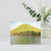 st. Lucia Postkarte (Stehend Vorderseite)
