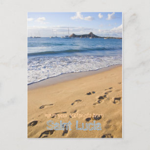 St Lucia Postkarte