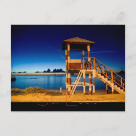 St. Lucia Postkarte