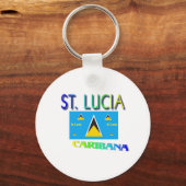 St. Lucia Schlüsselanhänger (Vorderseite)