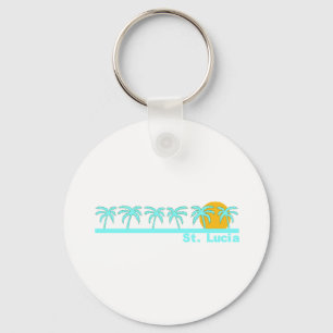 St Lucia Schlüsselanhänger