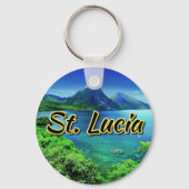 St. Lucia Schlüsselanhänger (Vorderseite)
