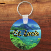 St. Lucia Schlüsselanhänger (Vorderseite)