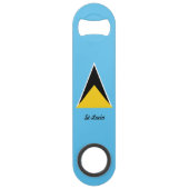 St Lucia Speed Flaschenöffner (Vorderseite)