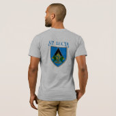 St Lucia T-Shirt (Schwarz voll)