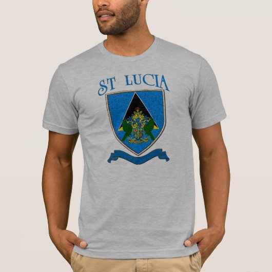 St Lucia T-Shirt (Vorderseite)