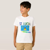 St. Lucia T-Shirt (Vorne ganz)