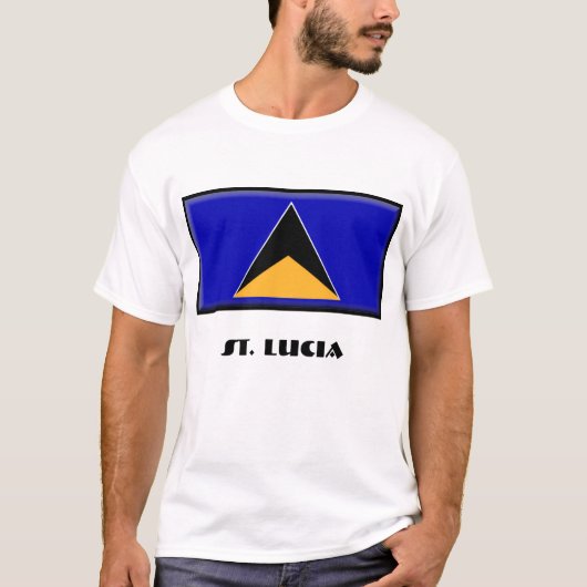 St Lucia T-Shirt (Vorderseite)
