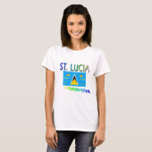 St. Lucia T-Shirt (Vorne ganz)