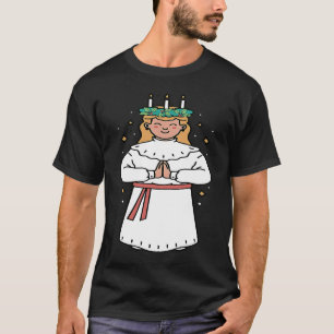 St. Lucia-Tag Schweden Kinder Katholisch Sankt Luc T-Shirt