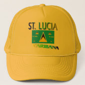 St. Lucia Truckerkappe (Vorderseite)