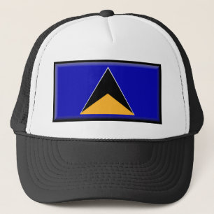 St- Luciaflagge Truckerkappe