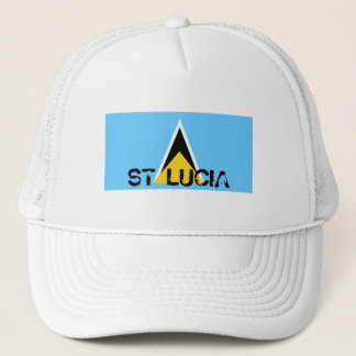 St- Luciaflaggenandenkenhut Truckerkappe