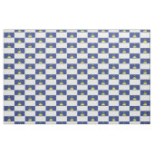 St- Luciaflaggengewebe Stoff (Yard (91,4 cm))