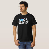 St. Lucian Soca Warrio Fahne T-Shirt (Vorne ganz)