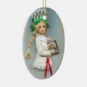 St- Luciatagesweihnachtsplätzchen JL Biel Keramik Ornament (Rechts)