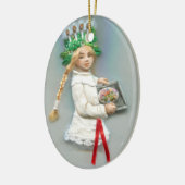 St- Luciatagesweihnachtsplätzchen JL Biel Keramik Ornament (Links)