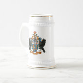St- Luciawappen Tasse (Vorderseite Links)