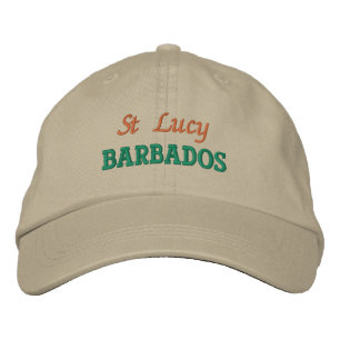 St. Lucy, Barbados bestickte Baseballkappe