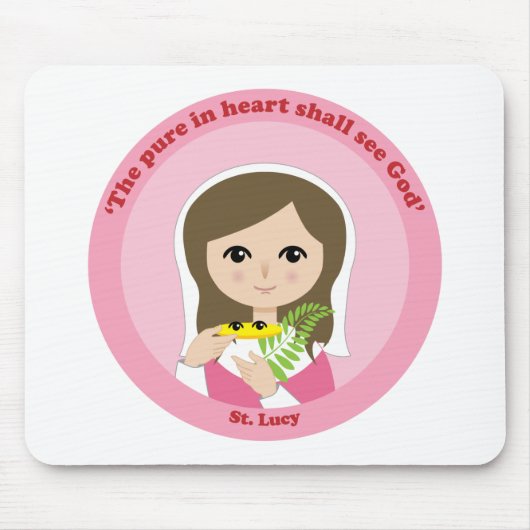 St. Lucy Mousepad (Vorne)