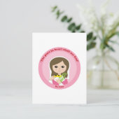 St. Lucy Postkarte (Stehend Vorderseite)