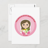 St. Lucy Postkarte (Vorne/Hinten)