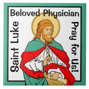 St. Lukas, geliebter Arzt (RLS 08; MedVers.) Fliese