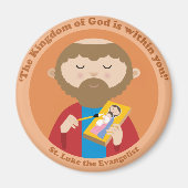 St. Luke der Evangelist Magnet (Vorne)